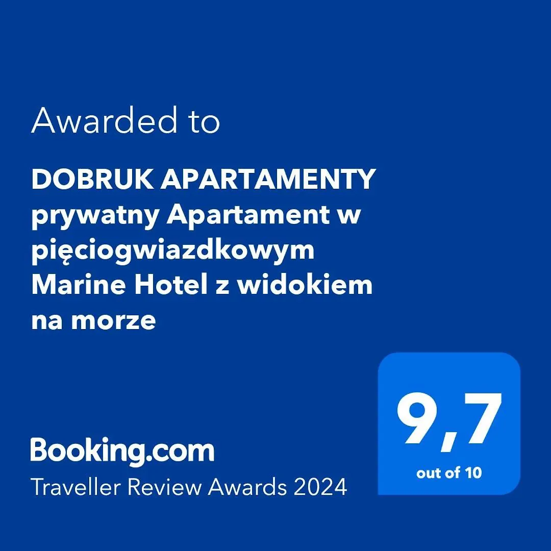 W Marine Hotel Przy Plazy Rowery W Cenie Prywatny 309 Dobruk Apartamenty Kołobrzeg
